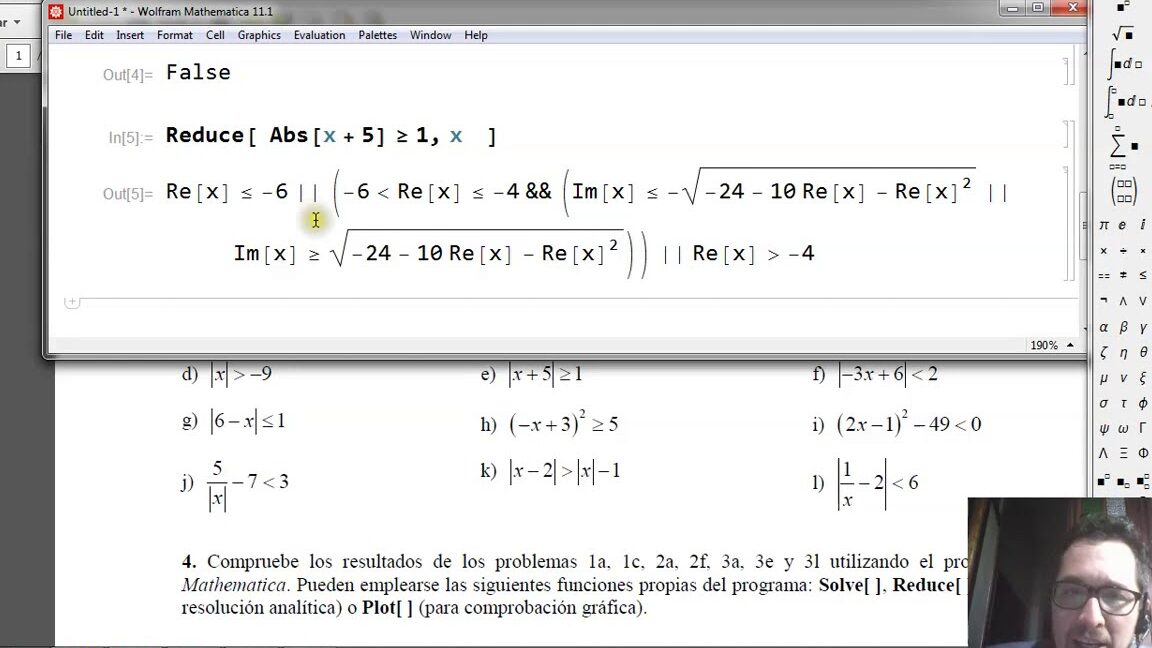 Resuelve Inecuaciones Con Facilidad Usando Mathematica